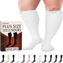 BAMS Compression Socks Women &amp; Men- Premium Bamboo Ultra Soft No-Smell 15-20 mmHg