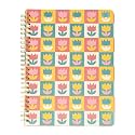 ban.do Small Floral Spiral Notebook, Tulips