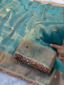 Banaras silk palace Embellished Bollywood Tissue Saree