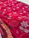 Banaras silk palace Woven Embellished Embroidered Banarasi