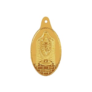 Bangalore Refinery 24k (999) Gold Coin Pendants 1gm
