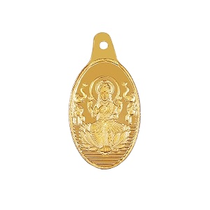 Bangalore Refinery 24k (999) Gold Coin Pendants 1gm