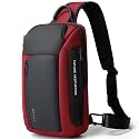 BANGE Men's Crossbody Backpack - Waterproof Shoulder Bag for Travel, Hiking &amp; Daily Commute