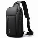 BANGE Men's Crossbody Backpack - Waterproof Shoulder Bag for Travel, Hiking &amp; Daily Commute