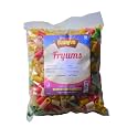 Bangvo Homemade Colorful Crunchy Pipe Shape Fryums Ready to Fry | Papad Ready to Fry | Snack Ready to Fry 500 gram