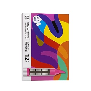 acrylic paint marker pens12 colors premium waterproof permanent paint art marker medium pen set for rock paintingdiy craftbrush tip 24 colou 24 count