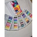Acrylic Paint Marker Pens,12 Colors Premium Waterproof Permanent Paint Art Marker Medium Pen Set for Rock Painting,DIY Craft(brush tip) (60,60,count),Multicolor