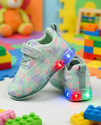 Baniroma Girls Velcro LED Shoes