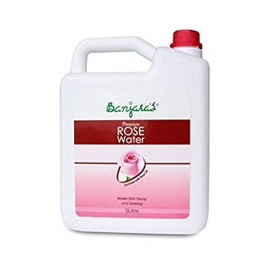 banjara39s premium rose water oil  enriched with rose oil pack of 1 5 ltr