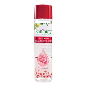 banjara39s premium rose water oil  enriched with rose oil pack of 1 5 ltr