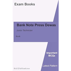 bank note press dewas junior technician exam book