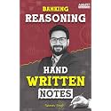 Banking Reasoning Handwritten Notes Book For SBI , IBPS , RBI , SEBI and Other Banking Exam By Saurav Singh (English Printed Edition) By Adda247