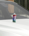 Banna Automotive Spray Can for Car Metal Surface, Matte Finish, Quick-Drying New Superio White Spray Paint 440 ml