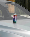 Banna Automotive Spray Can for Car Metal Surface, Matte Finish, Quick-Drying Sleek Silver Spray Paint 440 ml