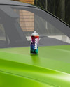 Banna Automotive Tata Car Spray for Metal Surface, Matte Finish, Quick-Drying Neon Rush Spray Paint 440 ml (Pack of 1)