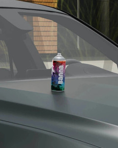 banna instant handy spray paint star dust grey spray paint 440 ml