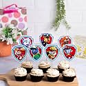 Set of 8 Baby Shark Cupcake Toppers | Fun Ocean-Themed Party Decorations |For Kids' Birthday Cake Picks | Underwater Shark Family Supplies