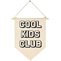 Banner Pennant Wall Decor Present for Nursery Bedroom Playroom -Baby Present Shower-Cool Kids Club-Flag Sign Art Gift for Baby Newborn Boys Girls Kids- Birthday Christmas Gift