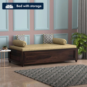 Banshi Solid Sheesham Wood Diwan Single