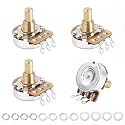 Banworks Brass A250K Imperial 3/8" Thread Full Sized Guitar Solid Shaft Pot