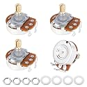 Banworks Brass A500K M8 Metric Thread Full Sized Guitars Pots 18-Spline
