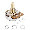 Banworks Brass A500K M8 Metric Thread Full Sized Guitar Solid Shaft Pots
