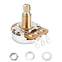 Banworks Brass B1MΩ M8 Thread Guitar Pots Full Sized Metric 18-Spline Pots
