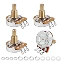 Banworks Brass B250K Imperial 3/8" Thread Full Sized Guitar Pots 24-Spline