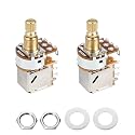 Banworks Full Brass A500K M8 Thread Push Pull Guitar Pots Metric 18-Spline