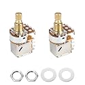 Banworks Full Brass B250K M8 Thread Push Pull Guitar Pots Metric 18-Spline