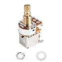 Banworks Full Brass M8 Thread Guitar Push Push Pots B500K 18-Spline Pots
