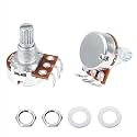Banworks Metric M8 Thread A250K Guitar Mini Pots Aluminum 18-Spline Pots