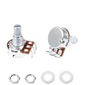 Banworks Metric M8 Thread B250K Guitar Mini Pots Aluminum 18-Spline Pots