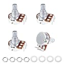 Banworks Metric M8 Thread B500K Guitar Mini Pots Aluminum 18-Spline Pots