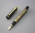 BAOERR izone baoer House Gold Plated 507 Fountain Pen Fountain Pen (Ink Color - Blue)