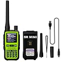 BAOFENG UV-5R Mini Two Way Radio Orange BF-5R Mini Walkie Talkie Bluetooth Power Adjustable Tiny Size Frequency Copy 999 Channels Type-C Four Colors Portable Ham (Green)