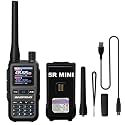 BAOFENG UV-5R Mini Two Way Radio BF-5R Mini Walkie Talkie Bluetooth Power Adjustable Tiny Size Frequency Copy 999 Channels Type-C Four Colors Portable Ham (Grey)