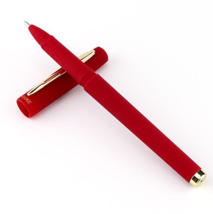 baoke 3pcs 10mm smooth writing red gel pens  free 2pcs baoke permanent red marker gel pen