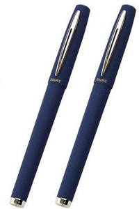 baoke blue ink gel pen 1mm nib matte finish gel pen