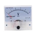 BAOMAIN 85C1 DC 0-5V Class 2.5 Analog Panel Volt Meter