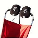 Bar Mitts Pair of Attachable Cold Weather Stroller Mitts fits Baby Jogger Strollers | Waterproof | Open Access Design | Easy Installation | Safety Reflection Logo