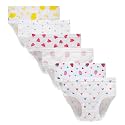Barara King Little Girls Soft 100% Cotton Underwear Toddler Panties Big Kids Undies