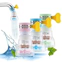 Adjustable Kitchen Splash Plastic Water Saving Faucet, Shower Regulator, Sprinkle Head Nozzle Bathroom Tap Assorted Color - Polished