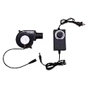 Barbecue Air Blower Mini Camping Fire Stove Metal Fan for Grills Stove Tools Style A