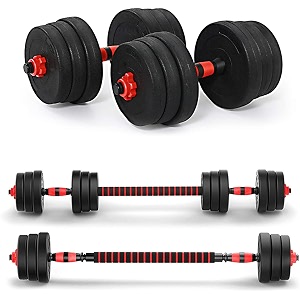 Barbell Rod and Dumbbells Rods Heavy Adjustable