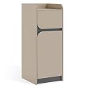 BarberPub Salon Spa Storage Cabinet with Drawer and Cabinet 2022