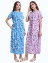 BARBET Women MaternityNursing Nighty