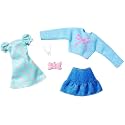 Barbie® Fashion 2-Packs - Rose -- 2 Outfits & 2 Accessories Doll, Gift for 3 to 8 Year Olds