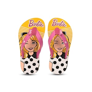 yellow flip-flops