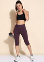 barbora Solid Women Purple Tights